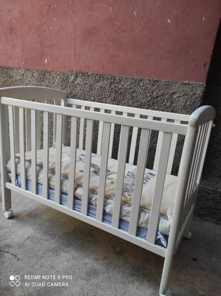 Cuna bebé - Blanca