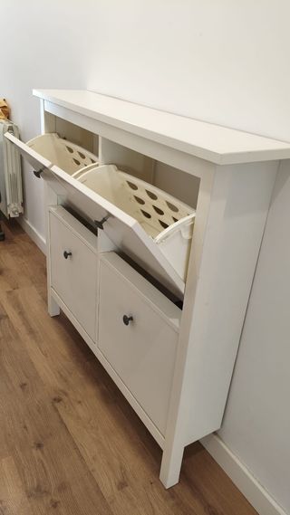 Zapatero Ikea Hemnes blanco