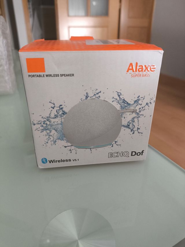 Altavoz Bluetooth negro