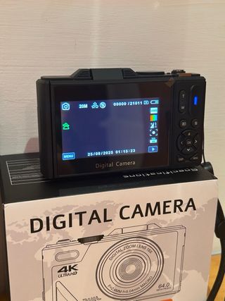 Cámara Digital 4K - 64MP