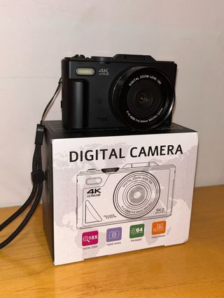 Cámara Digital 4K - 64MP
