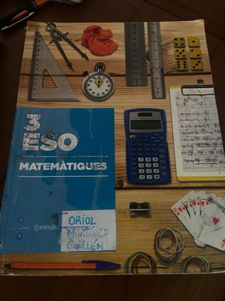 Matemàtiques. 3 ESO. Construïm