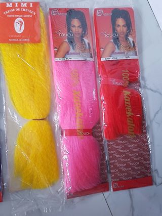 4 Extensiones L'Trend| Cabello Sintético