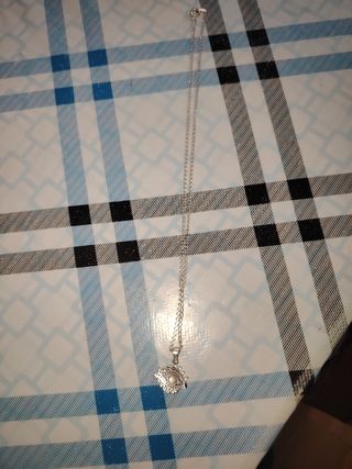 Gargantilla ojo plata 925 circonitas