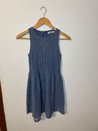 Vestido flores - blanco y multicolor