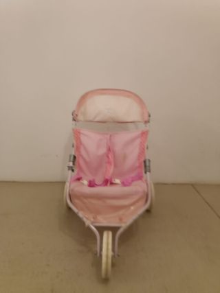 Cochecito Muñecas Rosa