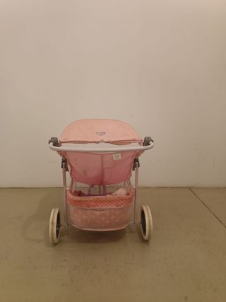 Cochecito Muñecas Rosa