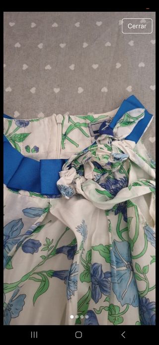 Vestido niña Tizzas talla 4