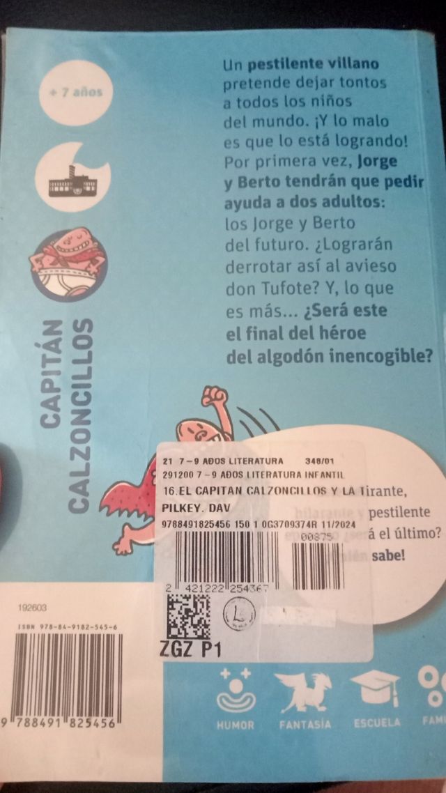 El Capitán Calzoncillos y la turbulenta aventur...