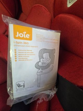 Silla coche Joie i-Spin 360 roja