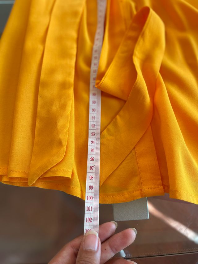 Vestido Oodji Amarillo - Talla L