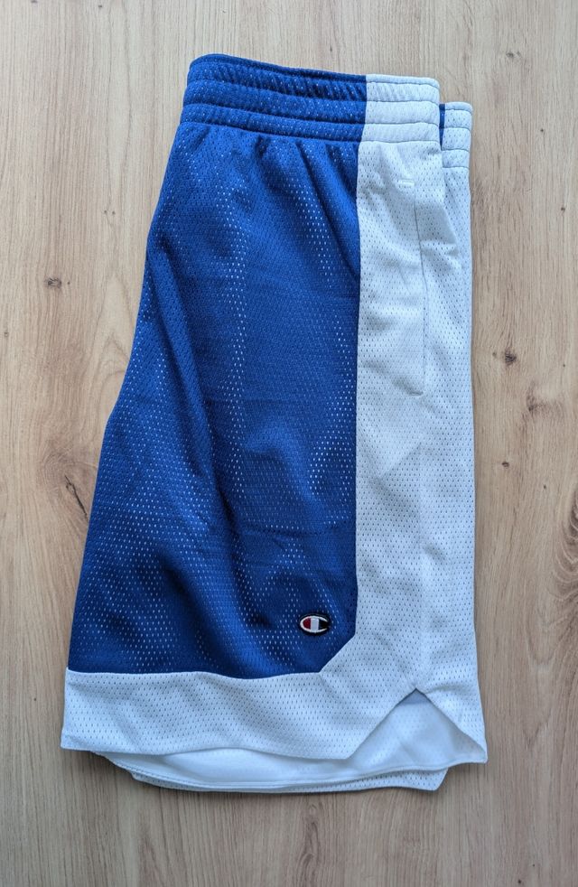 Pantalones Cortos Champion Azul/Blanco