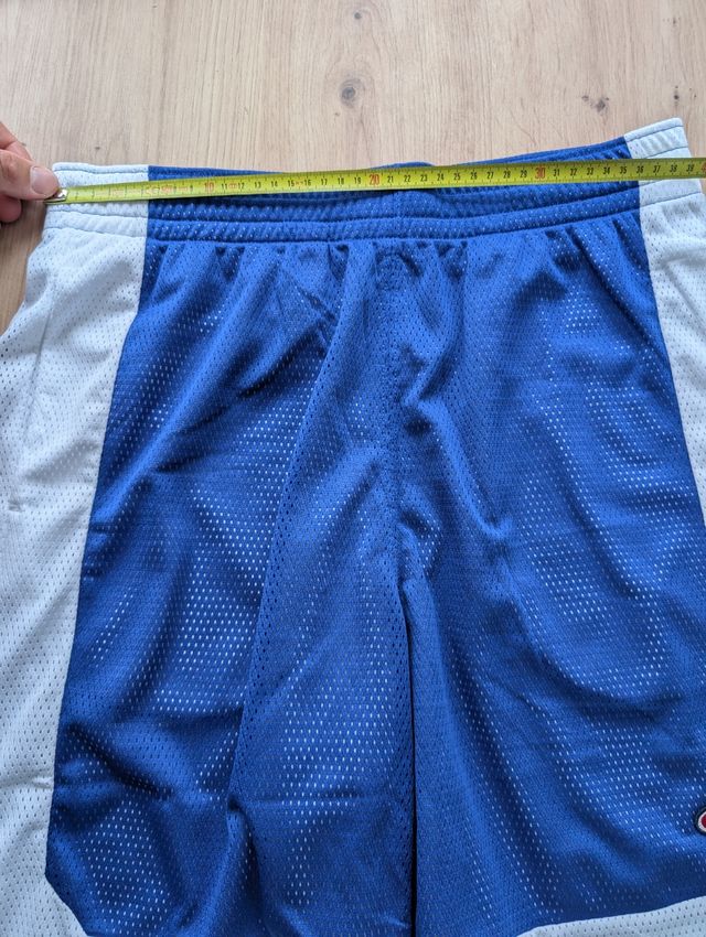 Pantalones Cortos Champion Azul/Blanco