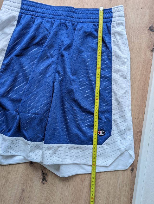 Pantalones Cortos Champion Azul/Blanco