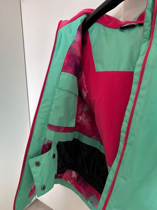 Chaqueta esquí verde agua