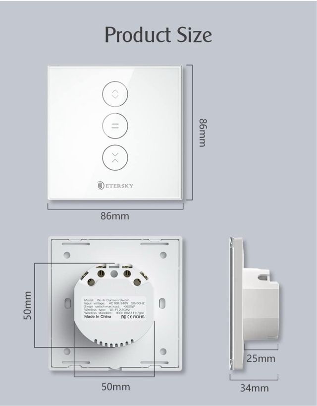 Interruptor Persiana Inteligente Wifi Etersky (4)