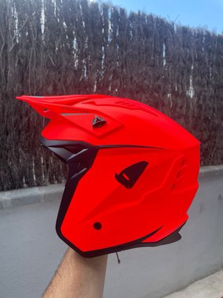 Casco Sheratan UFO Plast Sheratan Rojo