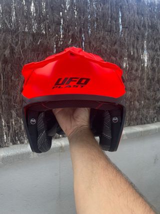 Casco Sheratan UFO Plast Sheratan Rojo