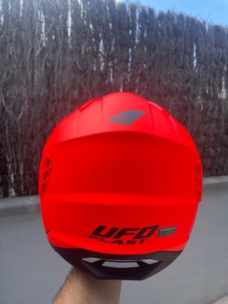 Casco Sheratan UFO Plast Sheratan Rojo