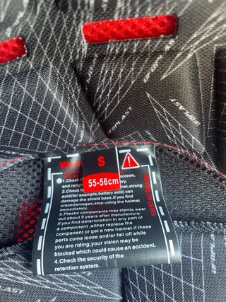 Casco Sheratan UFO Plast Sheratan Rojo