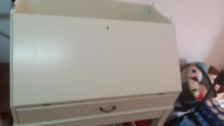 Escritorio con armario superior Ikea blanco