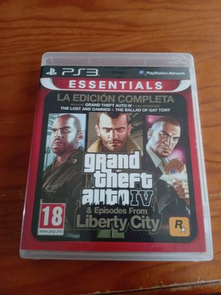 GTA IV & Episodios Completo PS3