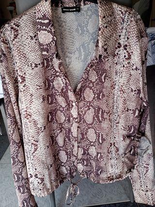 Camicia Tally Weijl XL stampa serpente