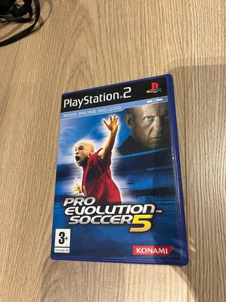 3 juegos PS2: FIFA 2004, PES 5, MotoGP 2