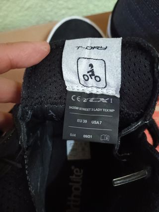 Zapatillas moto mujer TCX