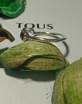 Anillo TOUS Bold Motif plata con motivos y gemas