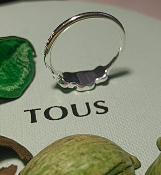 Anillo TOUS Bold Motif plata con motivos y gemas