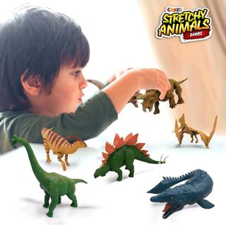 Display Craze stretchy dinos (12x figures) 