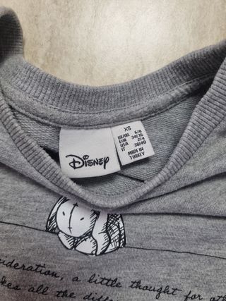 Felpa Disney Eeyore Grigia XS