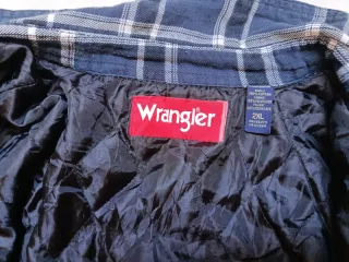Camicia Wrangler a quadri blu