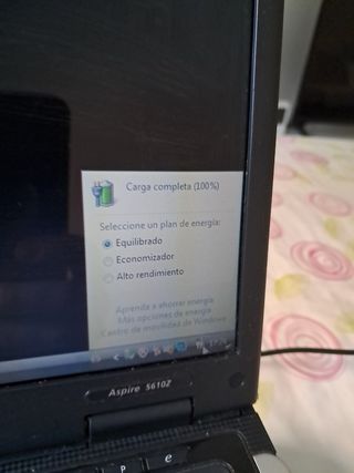 Portátil Acer Aspire 5610z
