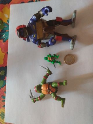 3 Figuras Tortugas Ninja