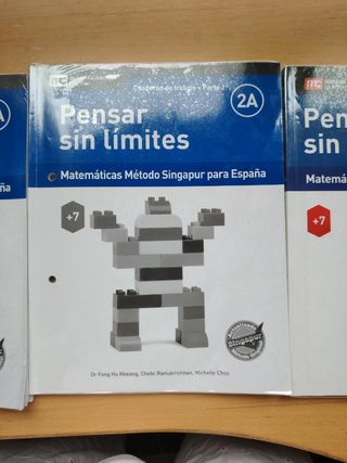 Lote de libros pensar sin límites matemáticas.