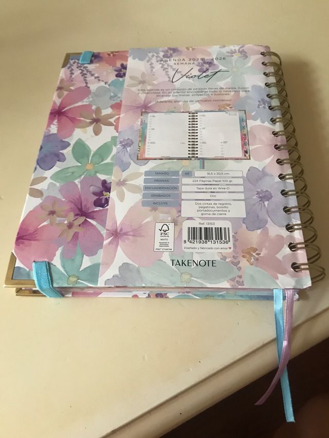 Agenda 2025-2026 Semana vista TAKENOTE