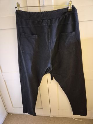Pantalones baggy negros
