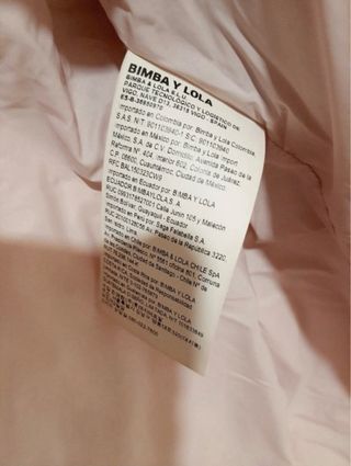 Abrigo de plumón Bimba y Lola negro