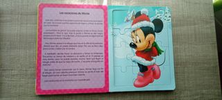 El castillo de las princesas y libro puzzle Disney