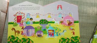 El castillo de las princesas y libro puzzle Disney