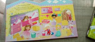 El castillo de las princesas y libro puzzle Disney