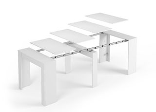 Mesa plegable blanca