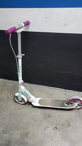 Patinete infantil plegable blanco oxelo 9