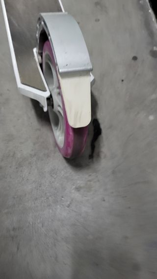 Patinete infantil plegable blanco oxelo 9