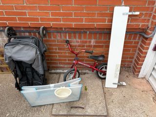 Bici, silla  bañera 