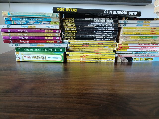 Collezione di fumetti in italiano