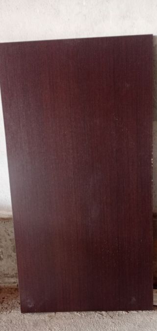 Tablero escritorio madera marrón maciza