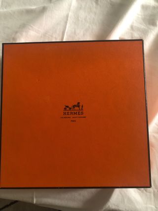 Cinturón Hermes marrón dorado talla 75